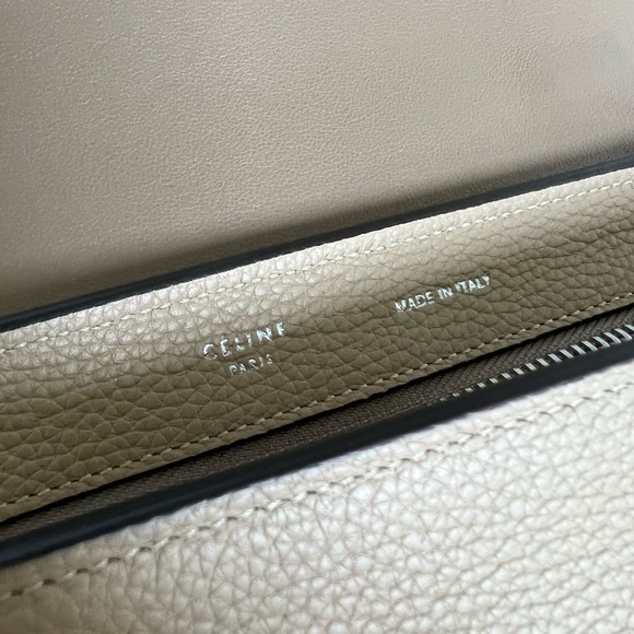 Celine Trapeze small bag in dune color - Picture 12 of 15